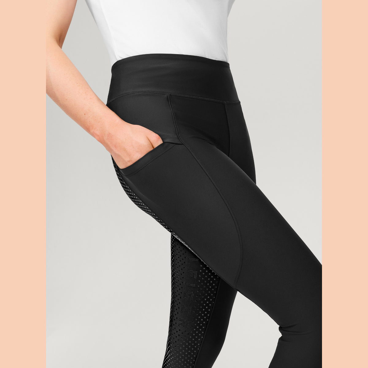 Tights Tommy Hilfiger Devon Full Grip Black Ladies [:small]