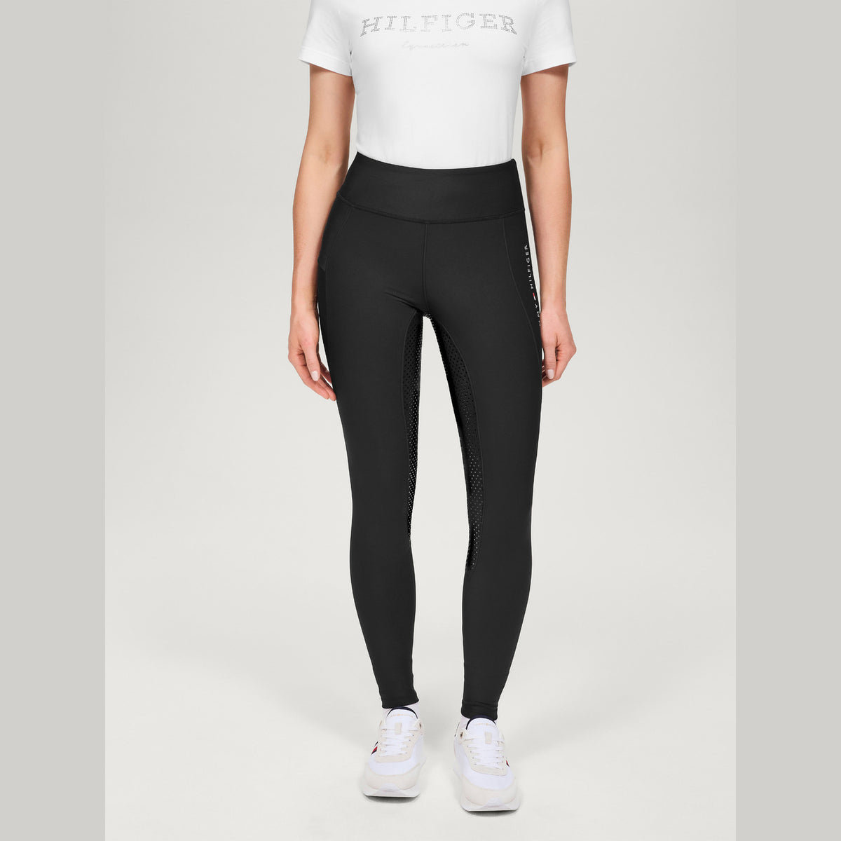 Tights Tommy Hilfiger Devon Full Grip Black Ladies [:small]