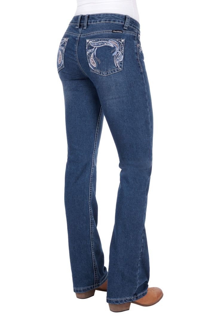 Jeans Pure Western Elora Bootcut Twilight Ladies [:8]