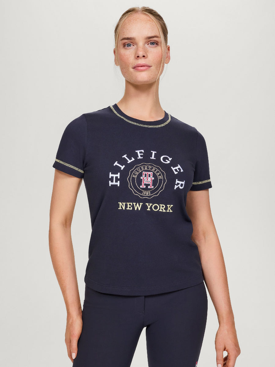 Tee Shirt Tommy Hilfiger Newport Graphic Desert Sky Ladies [:extra Small]