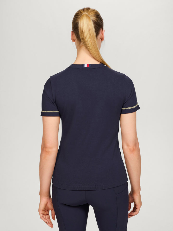 Tee Shirt Tommy Hilfiger Newport Graphic Desert Sky Ladies [:extra Small]