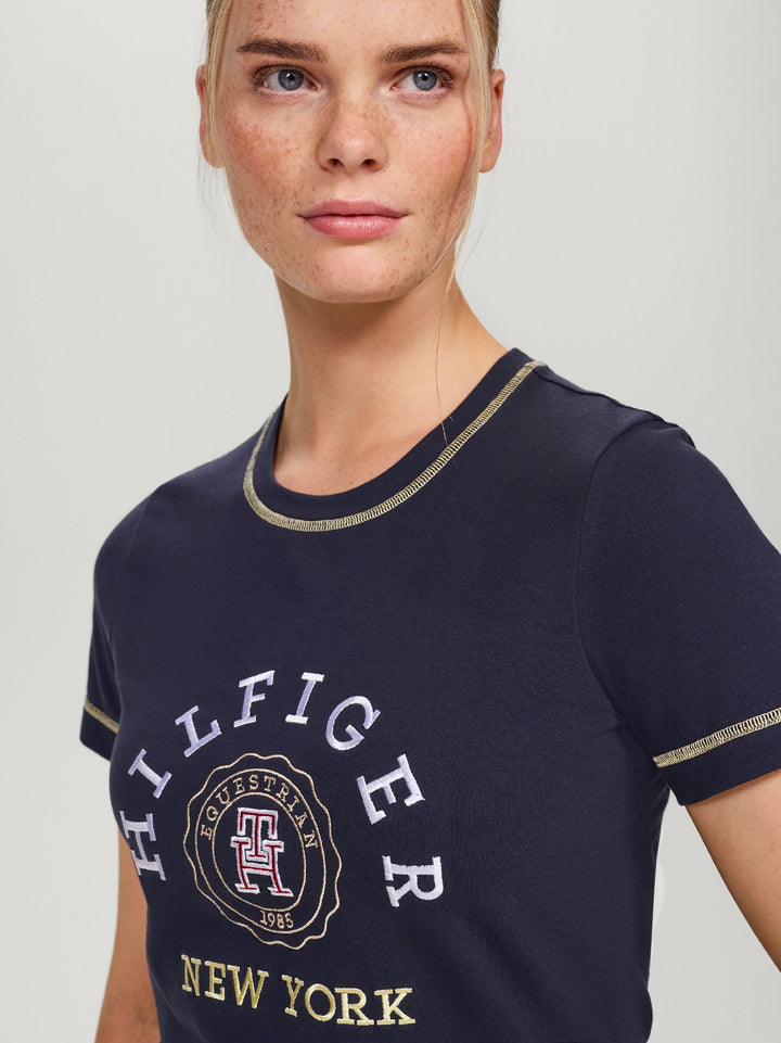 Tee Shirt Tommy Hilfiger Newport Graphic Desert Sky Ladies [:extra Small]