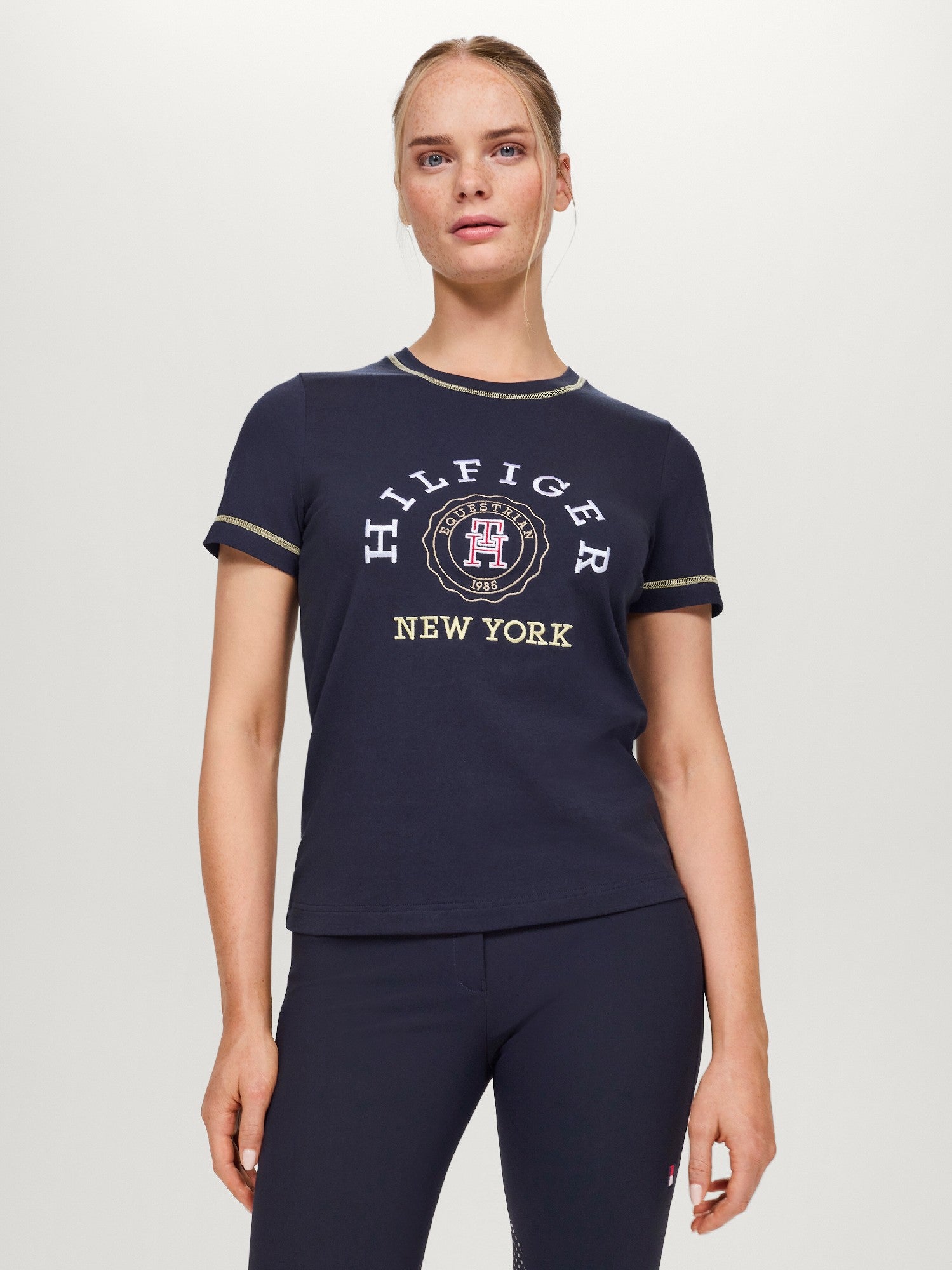 Tee Shirt Tommy Hilfiger Newport Graphic Desert Sky Ladies [:extra Small]