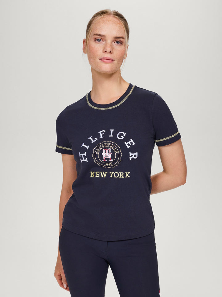 Tee Shirt Tommy Hilfiger Newport Graphic Desert Sky Ladies [:extra Small]
