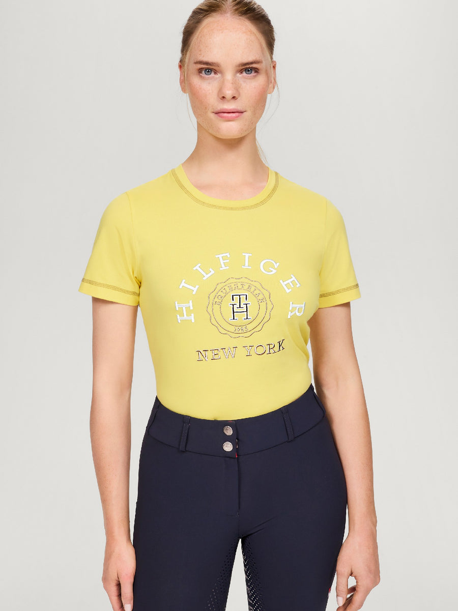 Tee Shirt Tommy Hilfiger Newport Graphic Citronella Ladies [:extra Small]