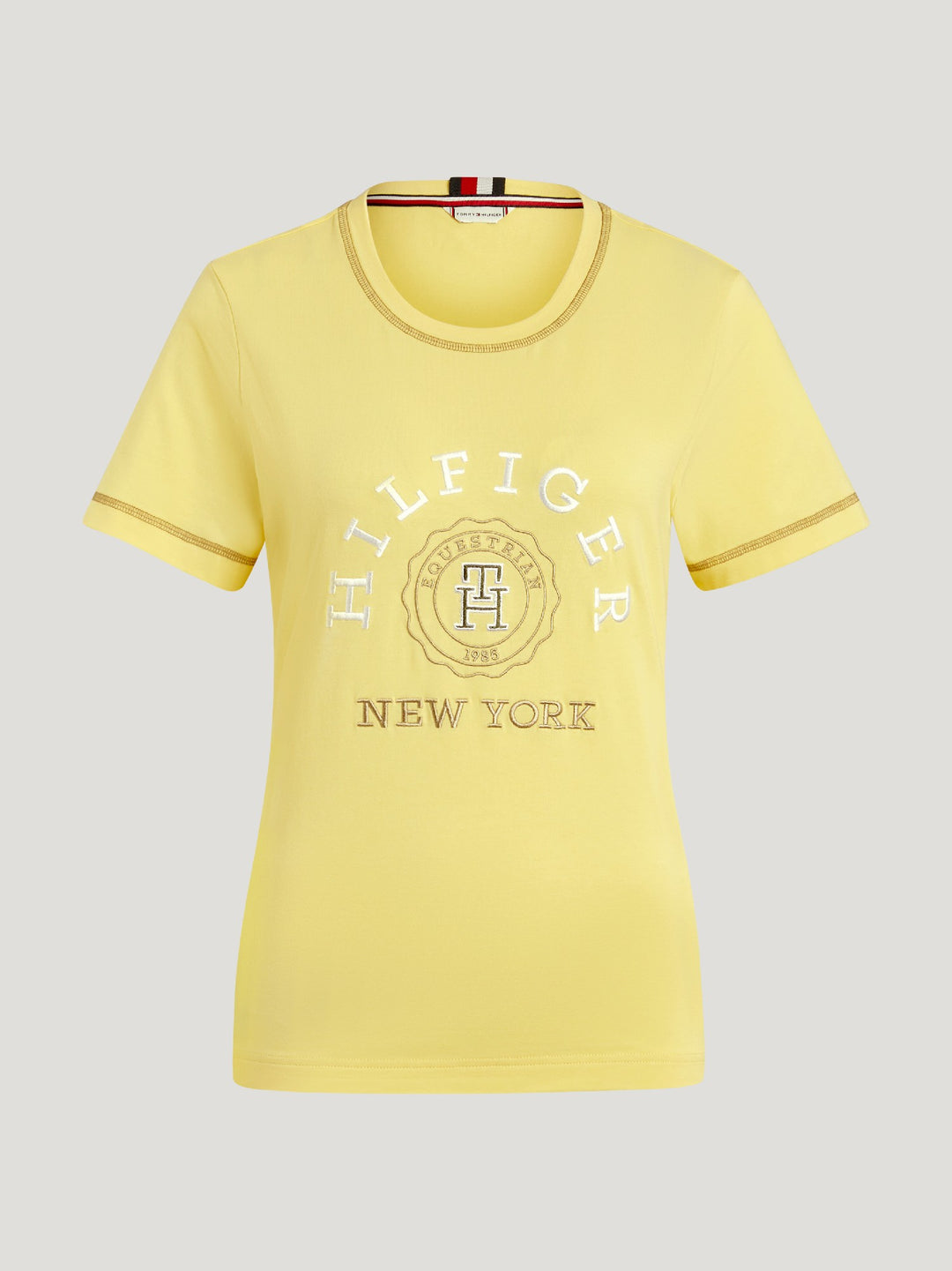 Tee Shirt Tommy Hilfiger Newport Graphic Citronella Ladies [:extra Small]