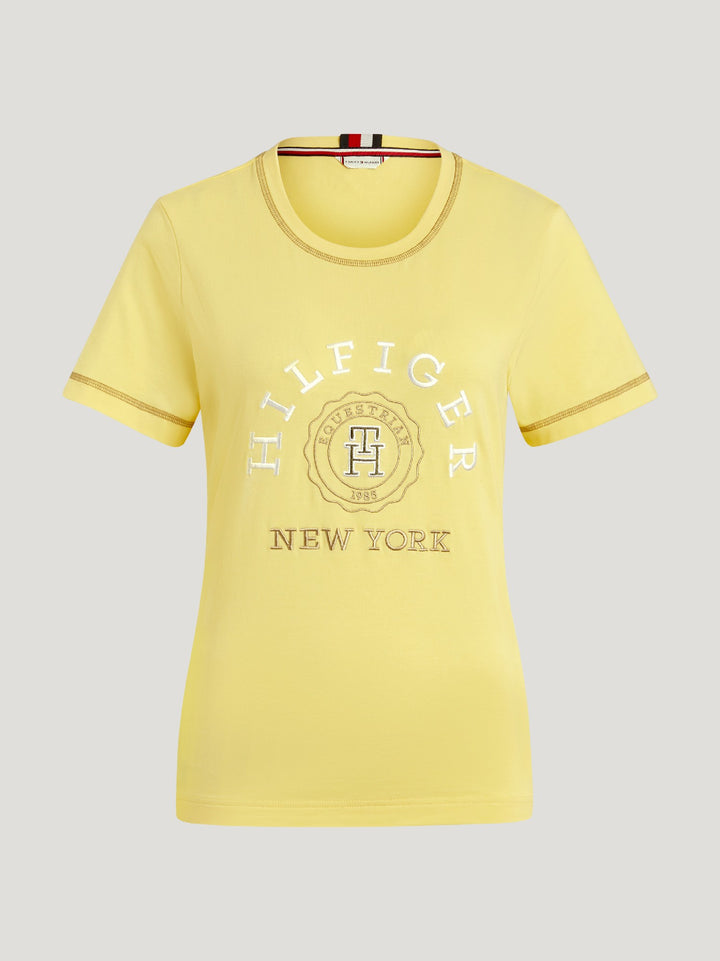 Tee Shirt Tommy Hilfiger Newport Graphic Citronella Ladies [:extra Small]