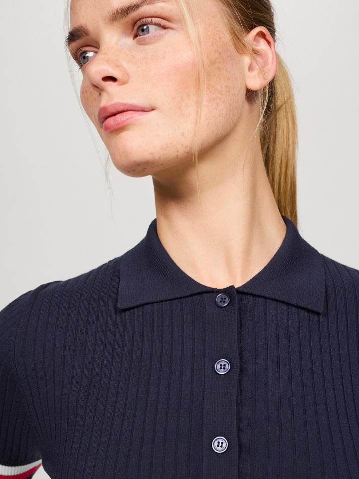 Sweater Tommy Hilfiger Lennox Polo Desert Sky Ladies [:small]