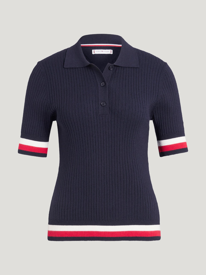 Sweater Tommy Hilfiger Lennox Polo Desert Sky Ladies [:small]