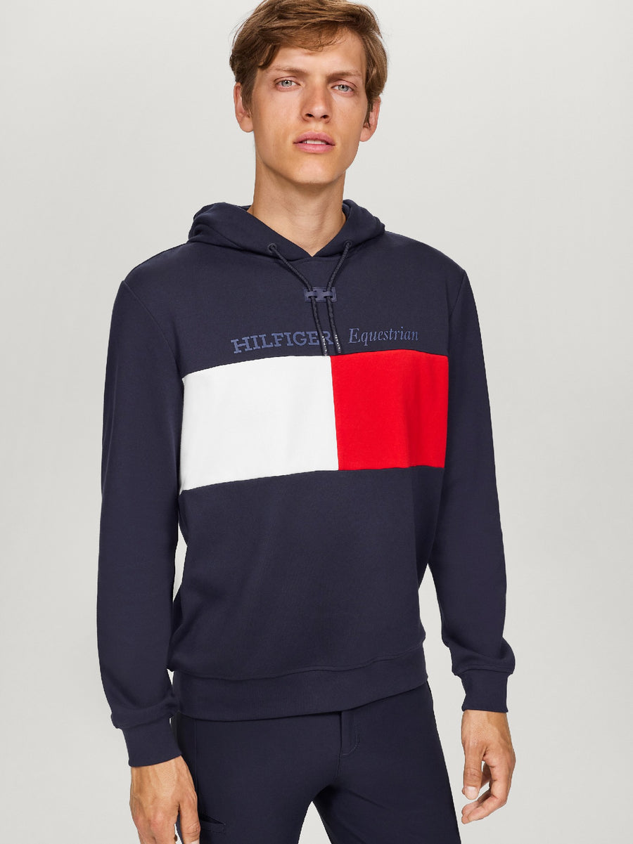 Hoodie Tommy Hilfiger Berkshire Flag  Desert Sky Mens [:small]