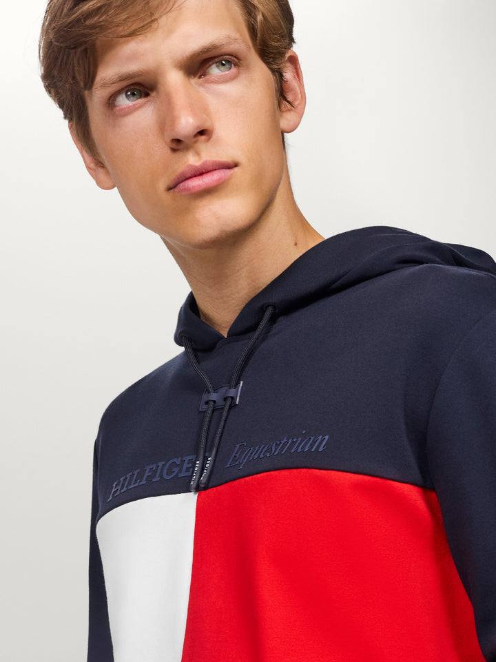 Hoodie Tommy Hilfiger Berkshire Flag  Desert Sky Mens [:small]