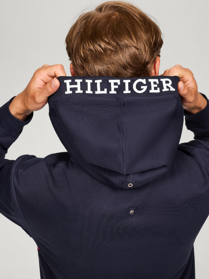 Hoodie Tommy Hilfiger Berkshire Flag  Desert Sky Mens [:small]