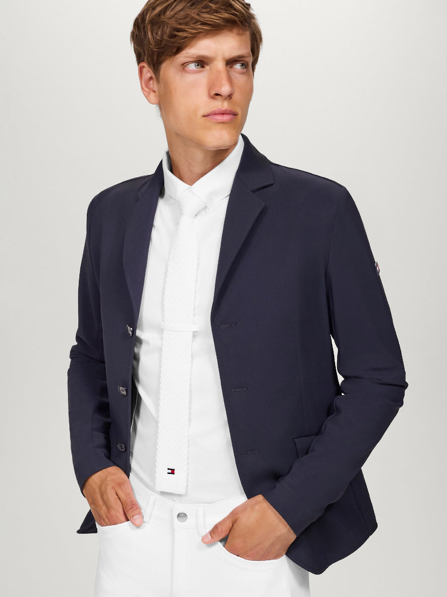 Tie Tommy Hilfiger Adam Knit With Zip Optic White Mens 