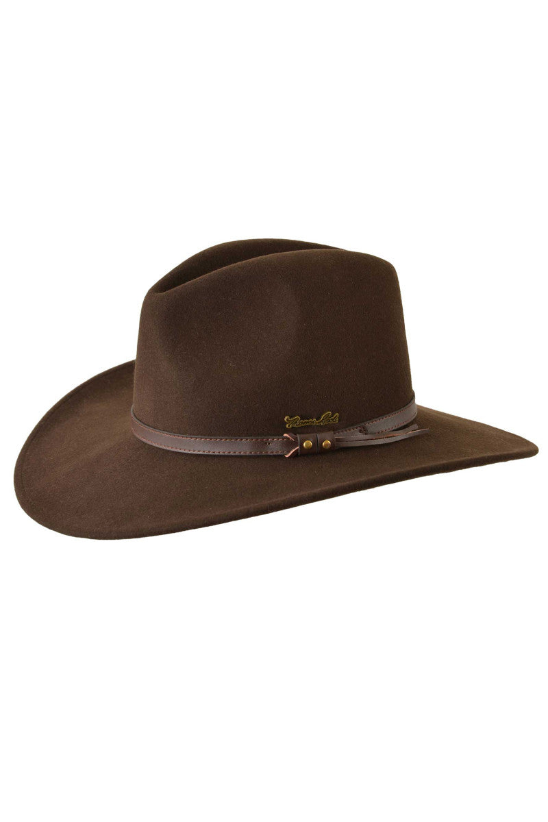 Hat Thomas Cook Crushable Dark Brown [:56cm]