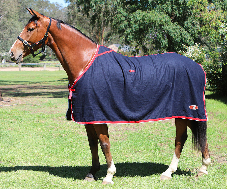 Wool Stadium Rug Zilco Navy [:4'3"]