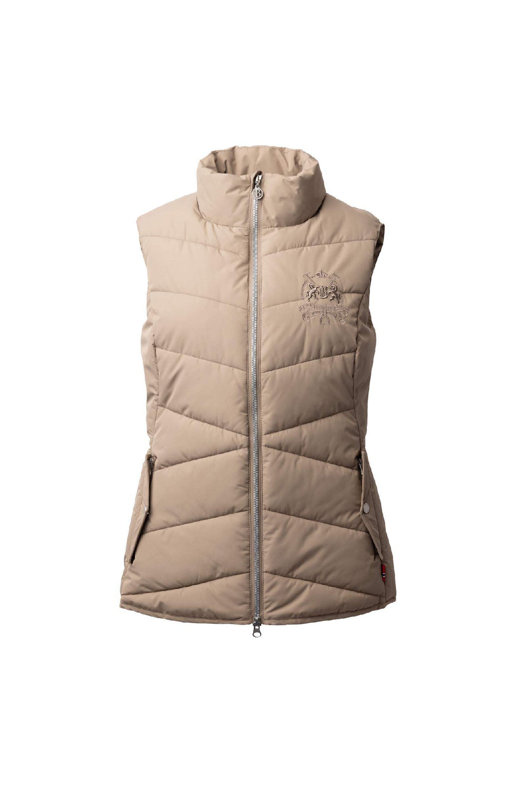 Vest B Vertigo Cordelia Waterproof Mud Brown W25 Ladies [:8]