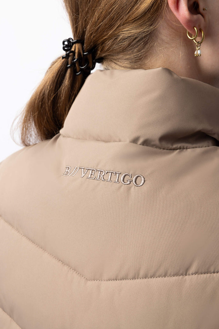 Vest B Vertigo Cordelia Waterproof Mud Brown W25 Ladies [:8]