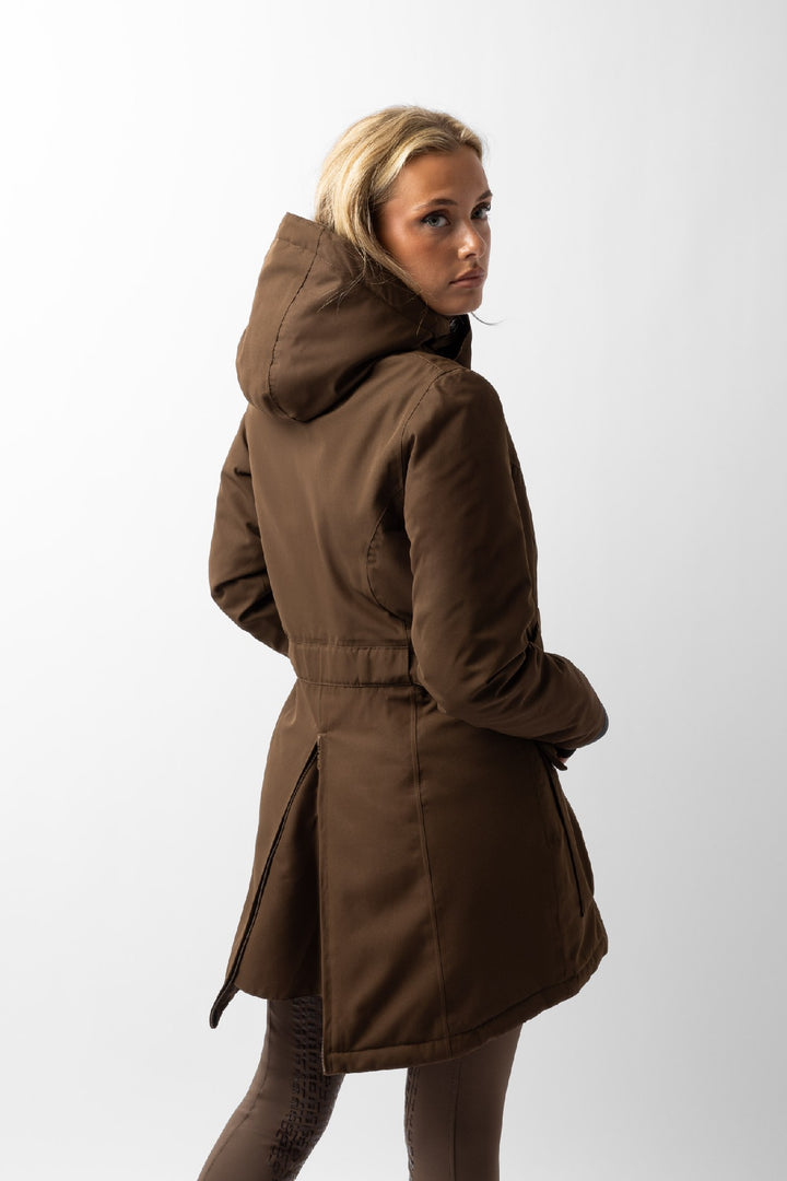 Jacket Hz Jadine Heated Winter Waterproof Espresso Brown W25 Ladies [:10]