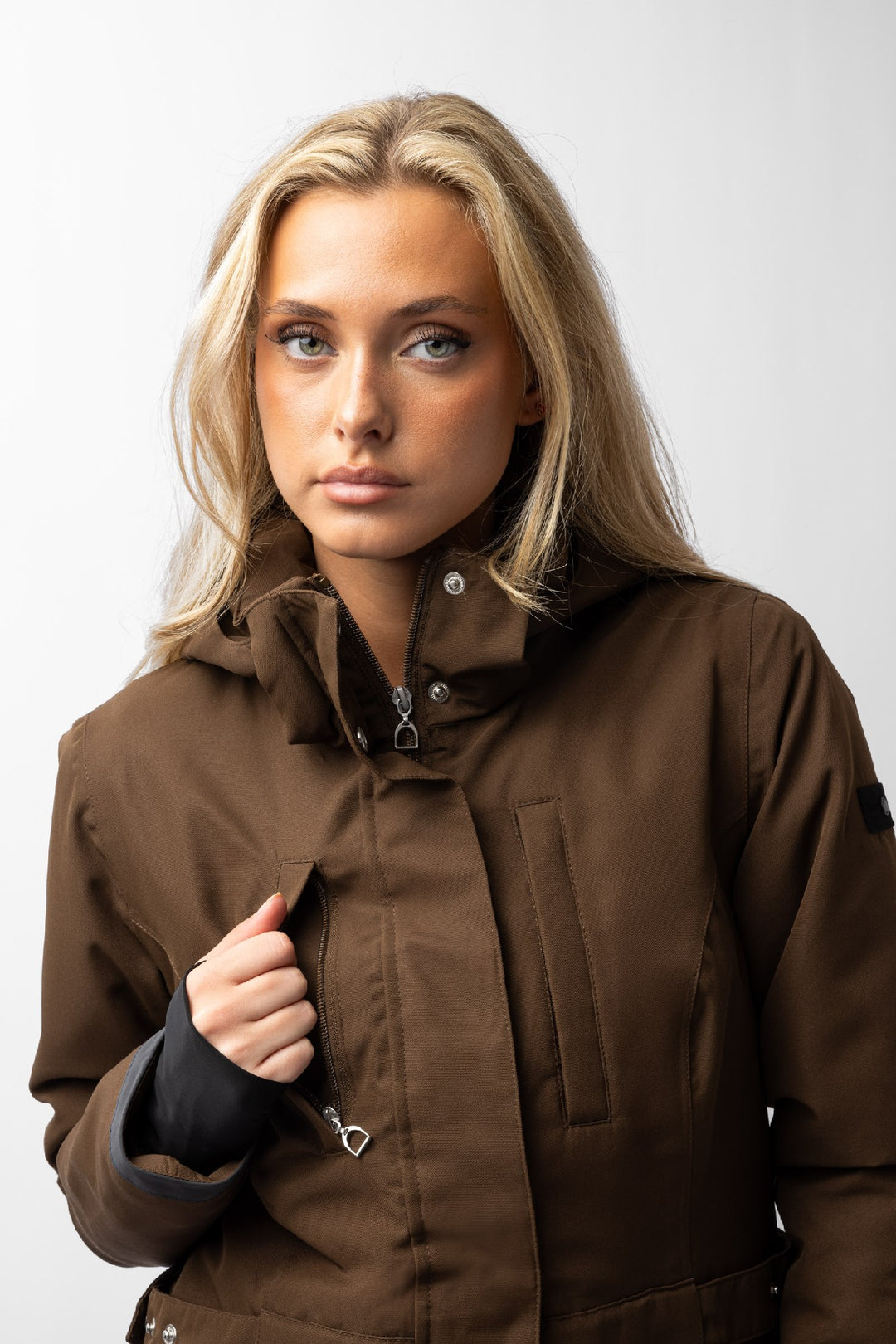 Jacket Hz Jadine Heated Winter Waterproof Espresso Brown W25 Ladies [:10]