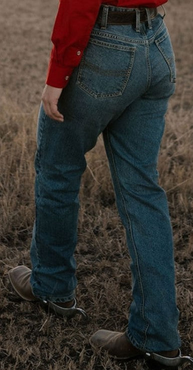 Jeans Pilbara Western Angus Indigo Mens [:w32 L34]