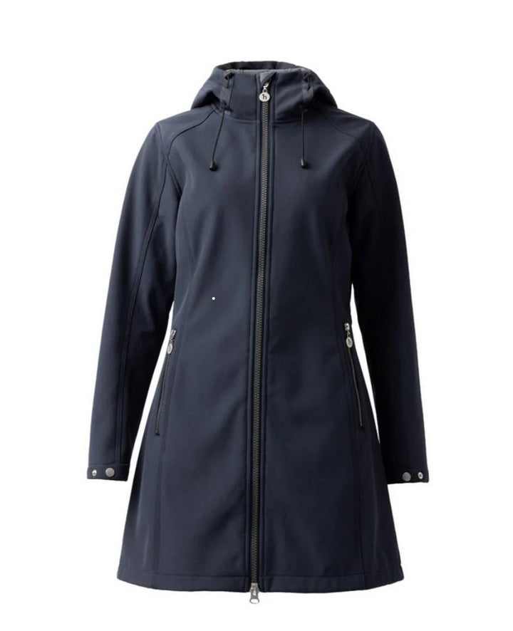Riding Jacket Anna Softshell Inky Navy Ladies [:8]