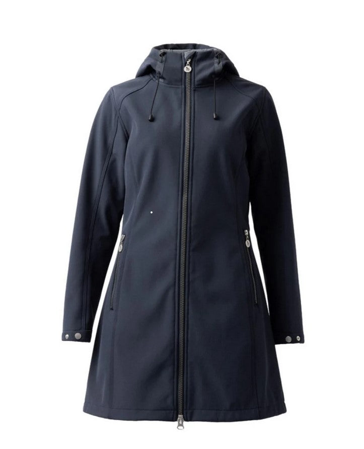 Riding Jacket Anna Softshell Inky Navy Ladies [:8]