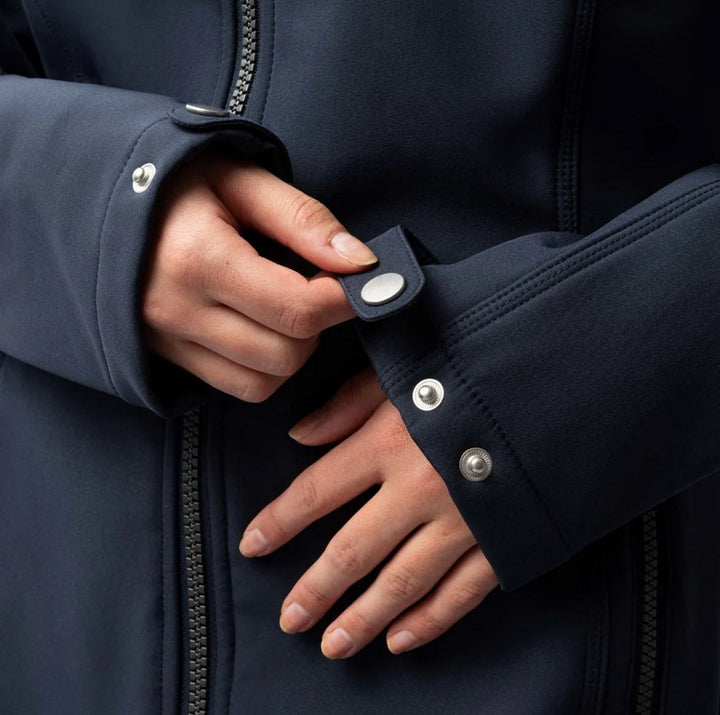 Riding Jacket Anna Softshell Inky Navy Ladies [:8]