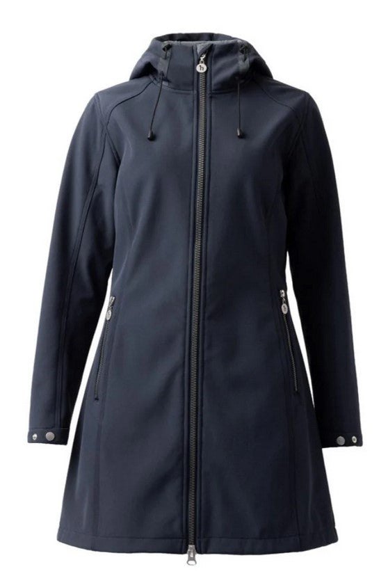 Riding Jacket Anna Softshell Inky Navy Ladies [:8]