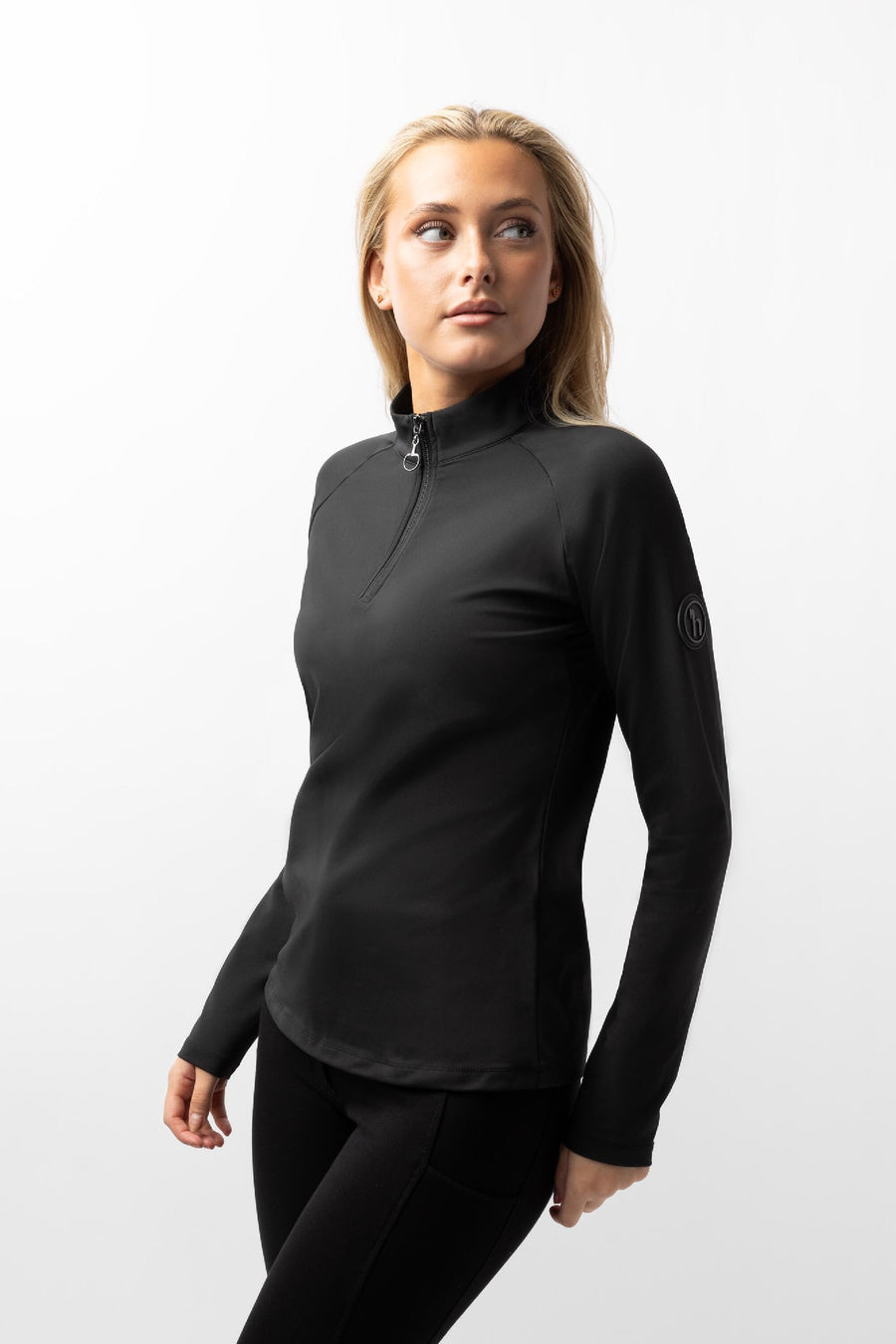 Baselayer Hz Karla Long Sleeve Caviar Black Ladies [:8]