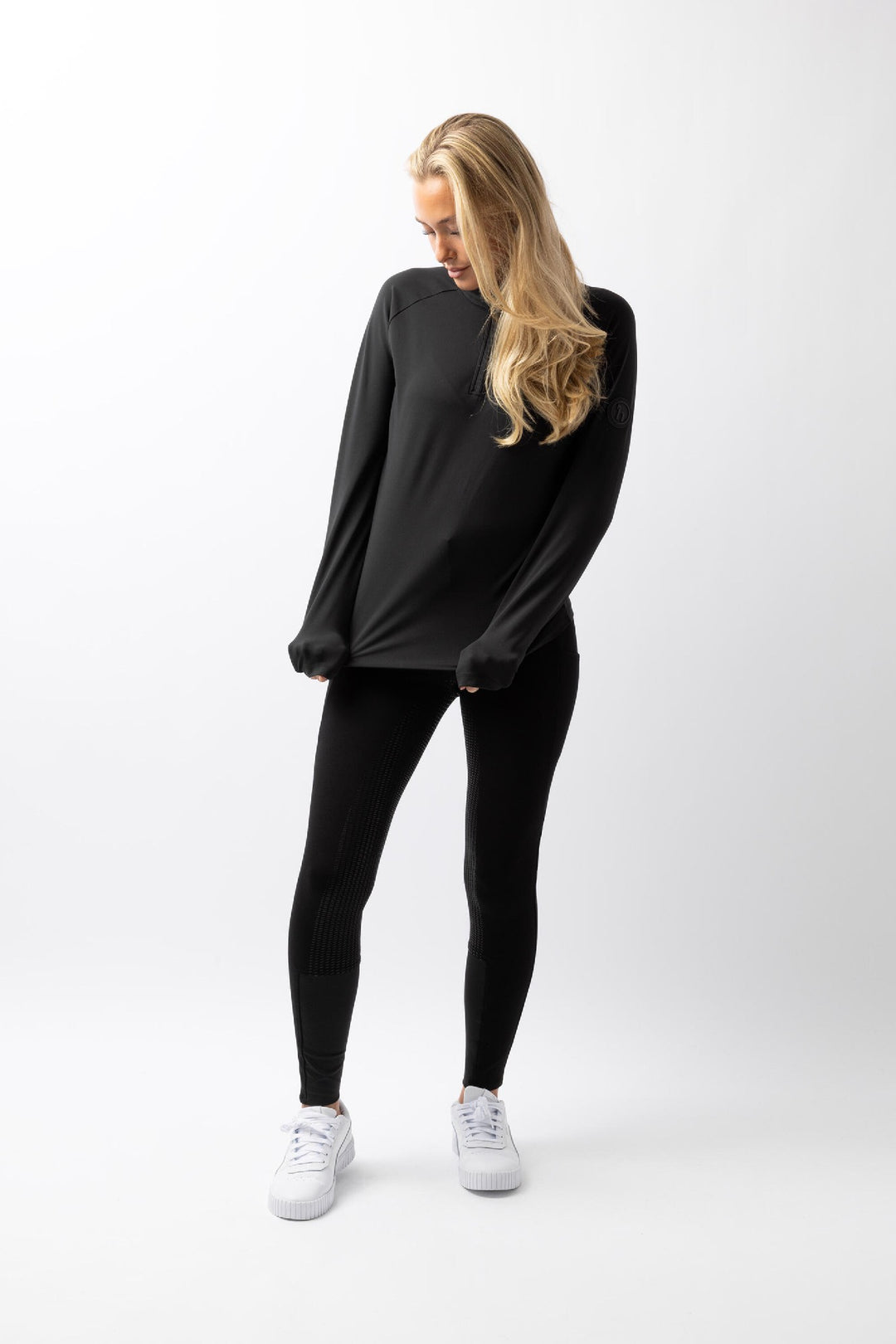 Baselayer Hz Karla Long Sleeve Caviar Black Ladies [:8]