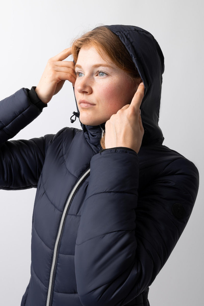 Jacket Hz Astrid Padded Polar Blue W25 Ladies [:36/08]