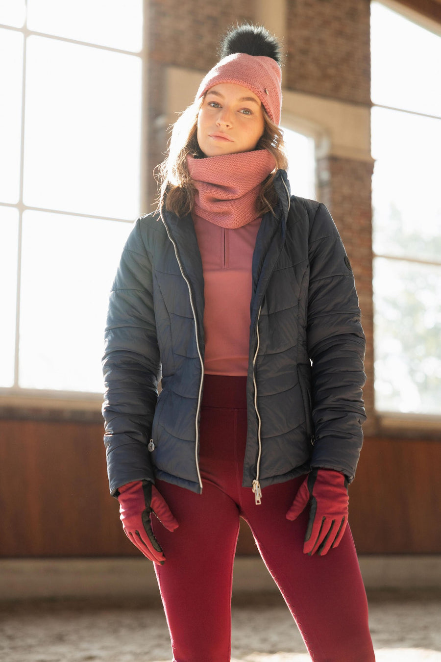 Jacket Hz Astrid Padded Polar Blue W25 Ladies [:36/08]