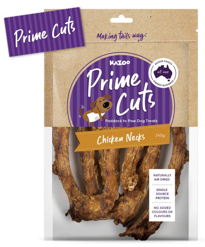Kazoo Treat Dog Prime Cuts Chicken Necks 500gm