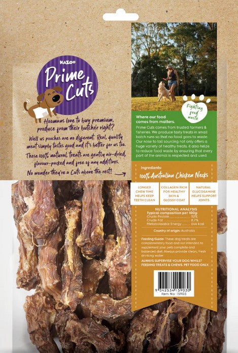 Kazoo Treat Dog Prime Cuts Chicken Necks 500gm
