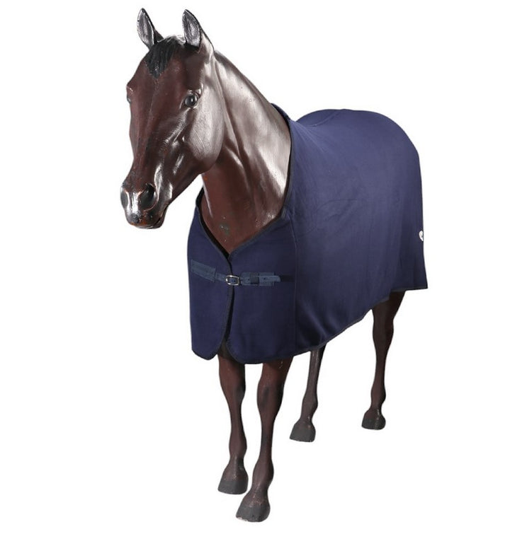 Polar Fleece Rug Dakota Navy [:4'6"]