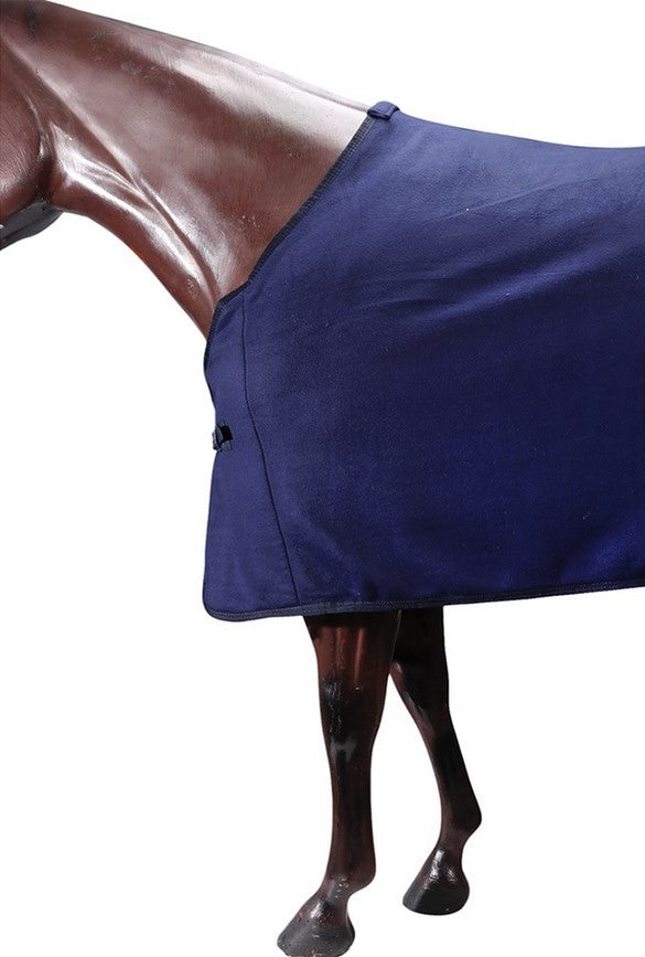 Polar Fleece Rug Dakota Navy [:4'6"]