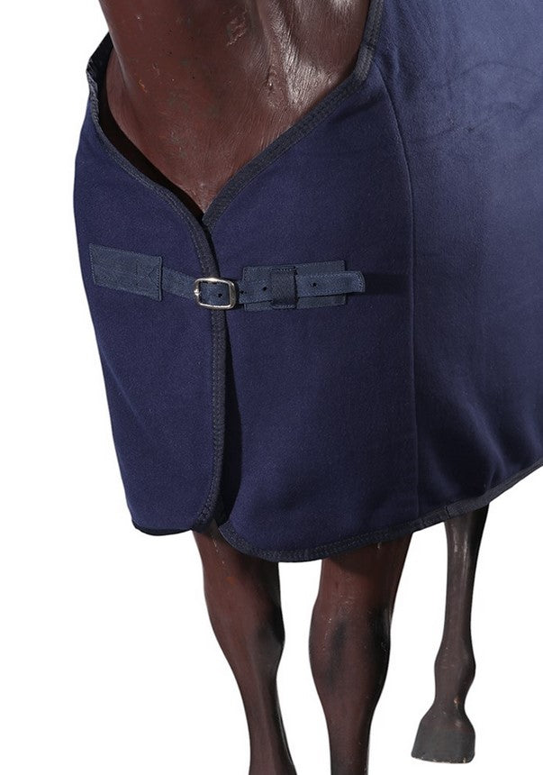 Polar Fleece Rug Dakota Navy [:4'6"]
