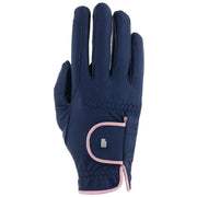 Gloves Roeckl Lona Navy & Pink [:7.0]