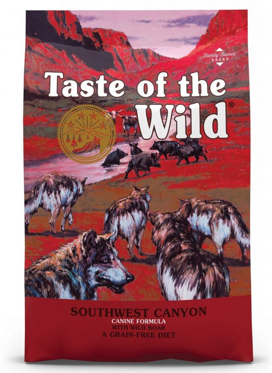 Taste Of The Wild Dog South West Canyon Wild Boar 12.2kg