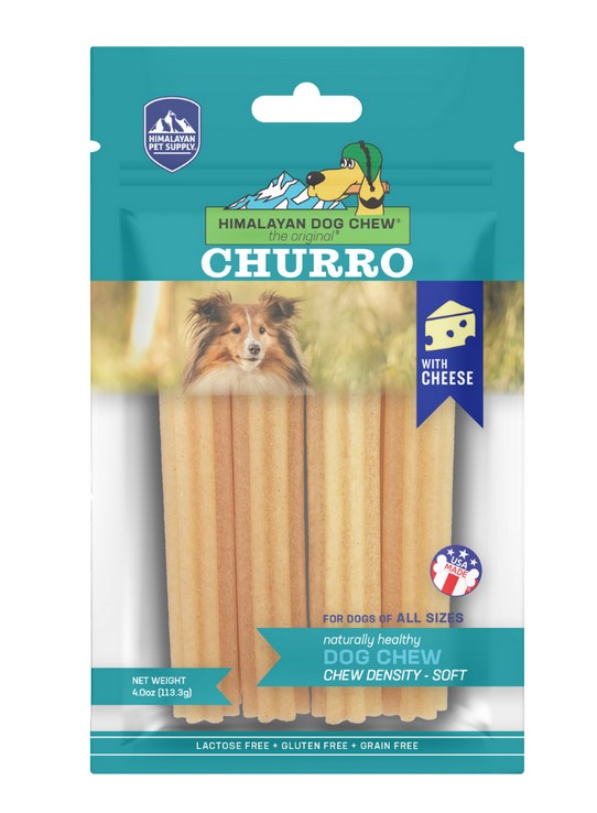 Himalayan Dog Chews Churro Cheese 4pk