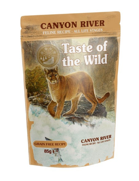 Taste Of The Wild Cat Wet Canyon River Meat & Fish Chunks 85gm