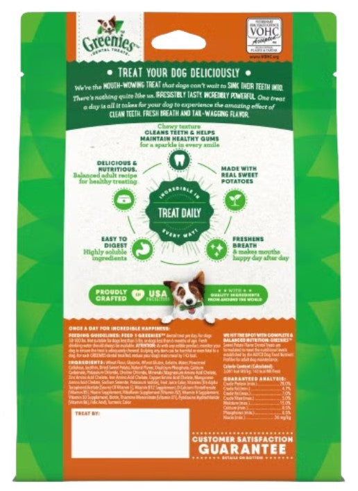 Greenies Dog Sweet Potato Large 340gm