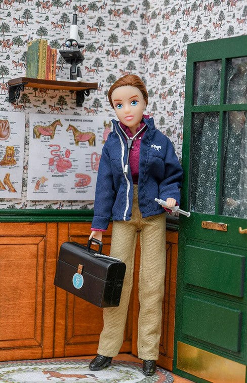 Breyer Traditional Doll Veterinarian Riley With Vet Kit