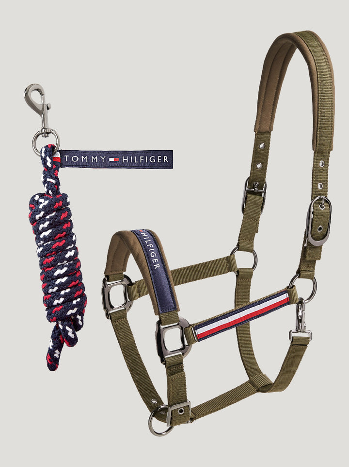 Headstall Tommy Hilfiger Yale With Lead Utility Olive [:cob]