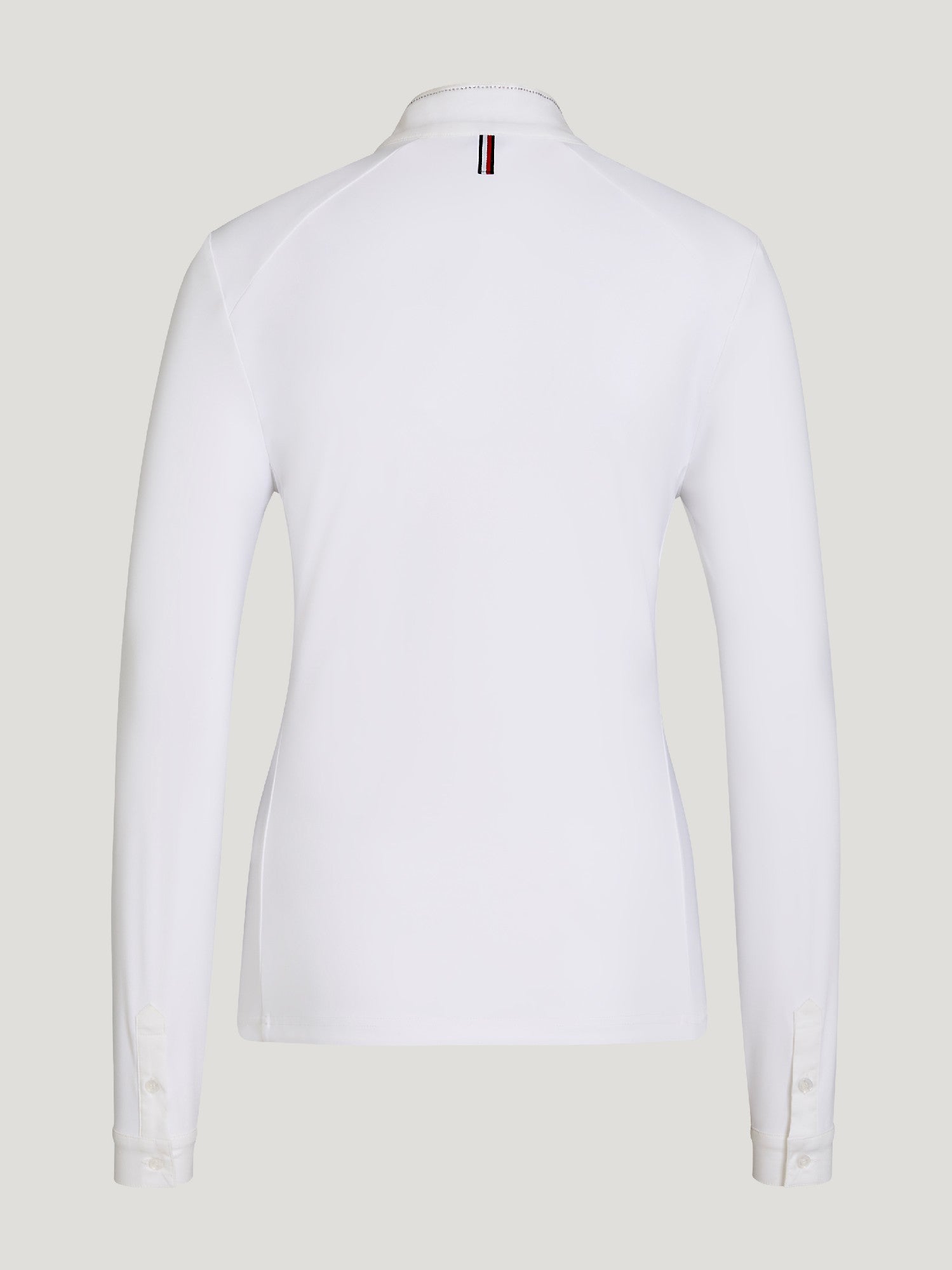 Shirt Show Tommy Hilfiger Taylor Rhinestone Ls Optic White Ladies [:large]