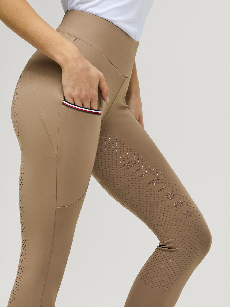 Tights Tommy Hilfiger Elmira All Year Full Grip Fossil Ladies [:medium]