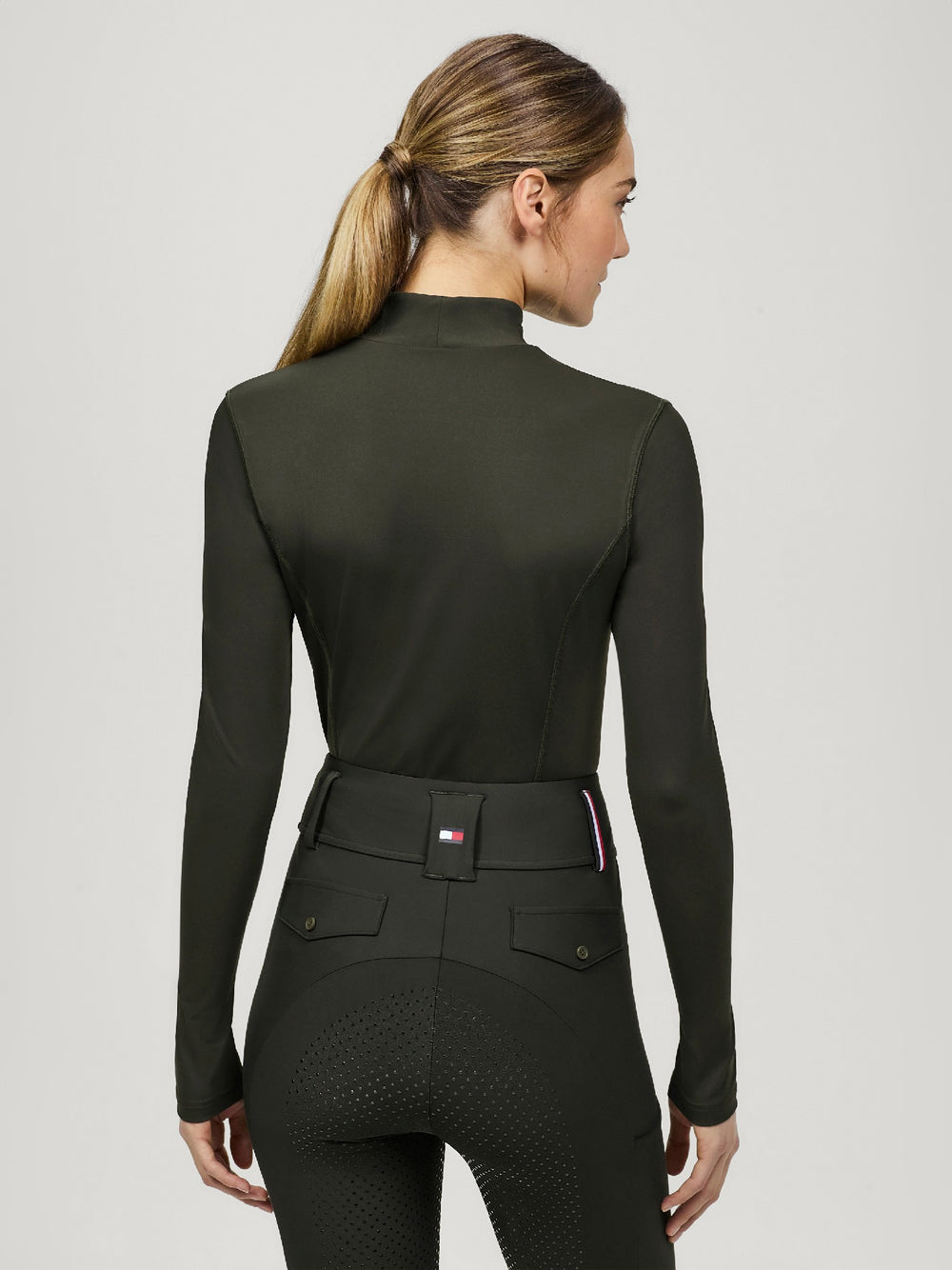 Baselayer Tommy Hilfiger Ava Long Sleeve Pine Ladies [:large]