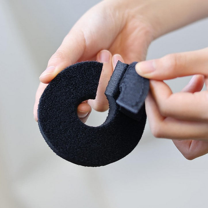 Cheekers Bit Guards Neoprene With Velcro 10mm Black