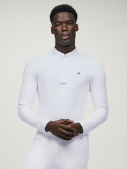 Shirt Riding Tommy Hilfiger Eaton Optic White Mens [:large]
