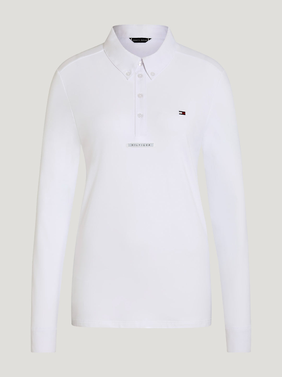 Shirt Riding Tommy Hilfiger Eaton Optic White Mens [:large]